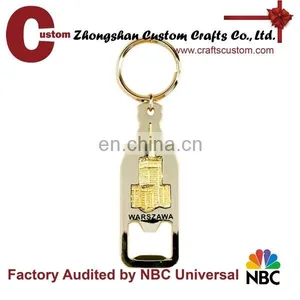 Printed Logo House Shape Rotate Keyring thumbnail-5