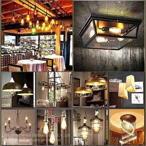 Vintage Light Bulb ST64 3W Edison LED Bulb 250LM Repalce 25W Incandescent Lamp thumbnail-5