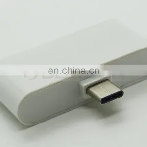 USB-C Card Reader 3 in 1 Type C USB 3.1 5 Gbps TF SD Card Reader Type-C With USB 3.0 Port/TF/SD Smart Adapter for MacBook thumbnail-5