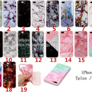 Beautiful and Unique Marble Pattern Soft Tpu Phone Case for Iphone 6/6s thumbnail-1