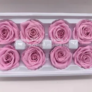 Preserved Flowers Wedding Bridal Bouquets Natural Eternal Roses thumbnail-5