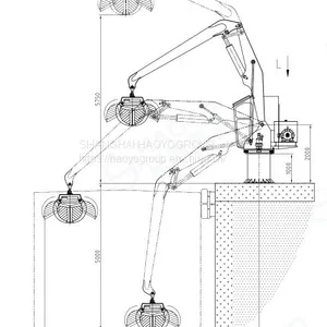 Ship To Shore Unload Crane 50 T/H For Sand Ship or Bulk Boat thumbnail-2