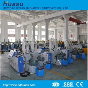 High Quality HDPE Single Wall Corrugated Pipe Extrusion Line Machinery thumbnail-1