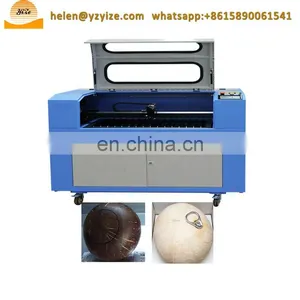 Automatic Coconut Button Making Drilling Machine Coconut Laser Machine thumbnail-7