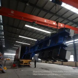 3 Axles 50 Tons 40FT Container Chassis Semi Trailer thumbnail-3