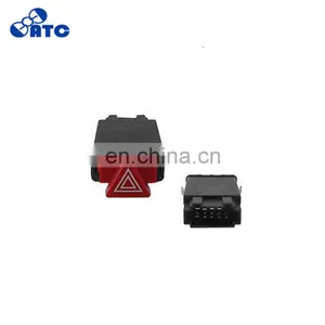 Emergency Hazard Warning Light Switch For V-W A-udi A4 S4 B5 1998-2002 8D0941509H 8D0941509K thumbnail-1
