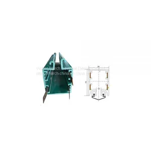 March 3p 50amp-170amp PVC Copper Hoists Busbar Rail System for Overhead Crane and Gantry Crane thumbnail-3