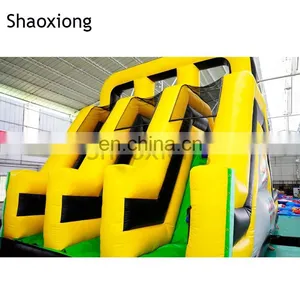 Used Adult Kids Large Inflatable City Water Park Pool Bouncer Slides Waterslide thumbnail-5