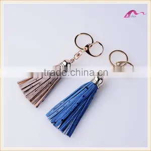Promotional Custom Leather Tassel Keychain Manufacturers In China Quality Choice thumbnail-4