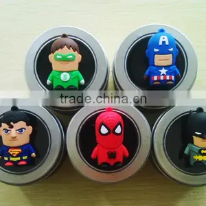 3D Cartoon USB The Avengers USB Stick,PVC The Avengers USB Flash Drive thumbnail-1