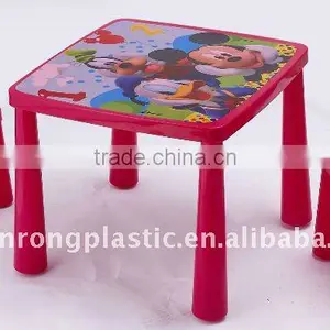 Children Plastic Table and Chairs Set thumbnail-1