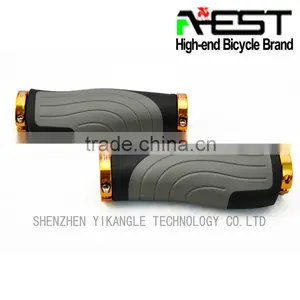 Bike TPR Rubber Ergonomics Handlebar Grips thumbnail-1