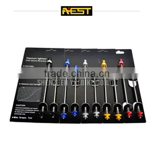 Light Weight Bike Components AEST Brand Bicycle Titanium Alloy Rim Quick Quick Skewers thumbnail-4