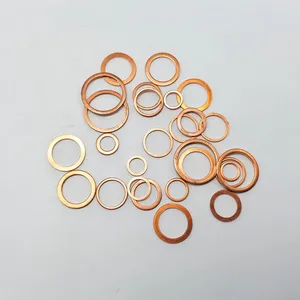 12*18*1.5mm Copper Gasket Solid Copper Gasket Gasket Washer Made in China thumbnail-1