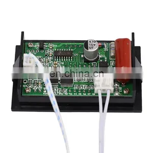 DL85 LED Digital Voltmeter Ammeter AC100-300V 100A Car Motorcycle Voltage Current Meter Volt Detector Tester Monitor Panel Red thumbnail-5
