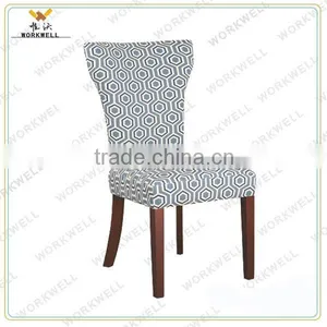 WorkWell Good Leather Dining Room Chair With Rubber Wood Legs Kw-D4160 Quality Choice Most Popular thumbnail-6