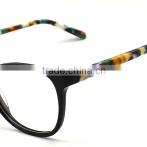 Optical Glasses Acetate Eyeglasses and Fashion Wenzhou Factory and Wholesale Fashion Acetate Eyewear Glasses thumbnail-4