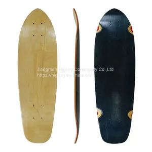 Blank Custom Fish Board Canadian Maple Blank Cruise Skateboard Decks thumbnail-3