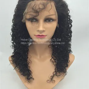 13x4 Lace Front Natrual Color Curly Human Hair Wig Vendor From China thumbnail-1