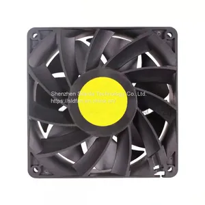 Powerful 4 Pin 6 Pin Fan 140mm 14038 DC 12V 7500RPM 290CFM For E9+ E10 Bitcoin Miner Cooling Fan Replace PFM1412DE thumbnail-3