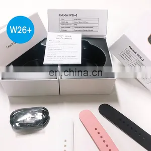 2022 W26+ Smart Watch W26 Plus Serie 6 With Bt Calling Waterproof Blood Pressure W26 Plus Smart Watch thumbnail-2