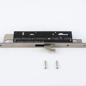 Single Hook Latch Mortise Door Lock 3085mm, With Top and Bottom Pull Bar thumbnail-3
