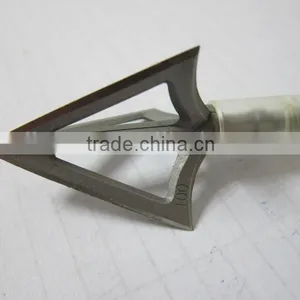 Linkboy Broadhead CS 100 Grain 1 1/16" Stainless Steel Archery Hunting thumbnail-2