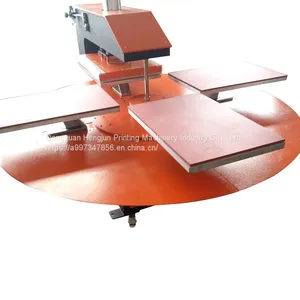 40*50 Automatic Four-station Rotary Pressing Machine Ironing Drill Flocking Machine thumbnail-5