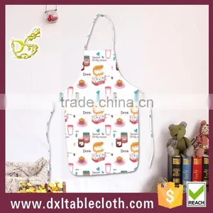 Household Disposable Plastic Bib Style Cooking Apron thumbnail-1
