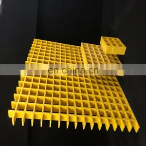 Pedestrian Walkway Trench Cover Plate Tree Cover 25mm FRP Grating thumbnail-4