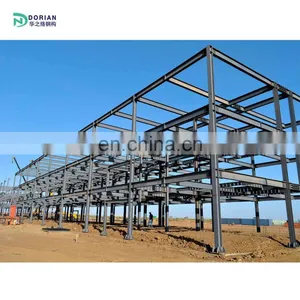 Prefabricated Prefab Fashion Design Layout Steel Structure Workshop thumbnail-1
