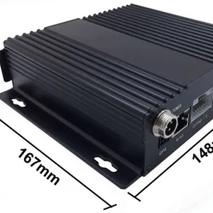 4G GPS WIFI 8 Channel Mobile DVR 1080P Full SD Car Video Cameras Recorder thumbnail-4