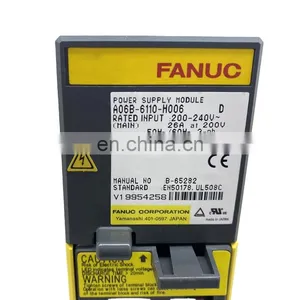 Original Fanuc CNC Machine Power Supply Module A06B-6110-H006 thumbnail-1