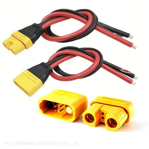 OEM Genuine Amass AS150U Male Female Anti Spark Connector With Cables With Signal Pins Waterproof Plug For FPV RC Drone thumbnail-3