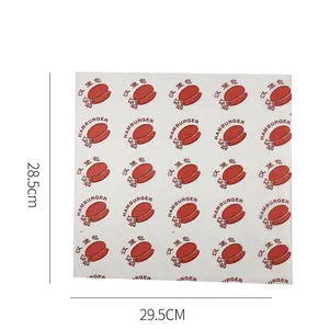 Chinese Factory Supply High Quality Grease-proof Hamburger Paper thumbnail-2