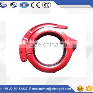 China Manufactures Dn150 Pipe Clamp,quick Pipe Clamp,bolt Coupling thumbnail-1