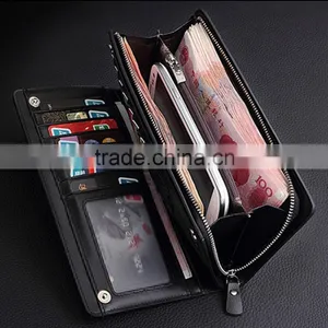 New Stylish Zipper Mobile Phone Bag Men's Wallet thumbnail-4