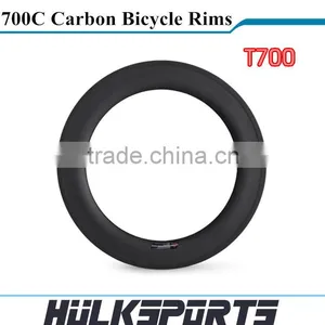 700c Full Carbon Tubular Road Bicycle Rims Toray T700 Carbon Rims for Road Bicycle 3K/UD Carbon Road Bike Rim thumbnail-4