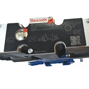 Rxeroth New 4WRZE10W6-50-7X/6EG24N9K31/F1D3V R900939922 Proportional Solenoid Hydraulic Flow Control Valve R900939922 thumbnail-2