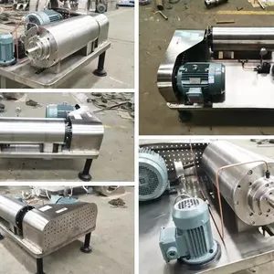 80L/H Smallest Two Phase Solid Liquid Decanter Separator Centrifuge Machine thumbnail-3