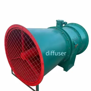 Single-stage Mine Explosion-proof Main Fan, Axial-flow Exhaust-type Main Ventilator for Mines thumbnail-3