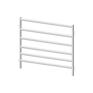 Australia Cheap Cattle Farm Fence Galvanized Iron Rails Welded Cow Portable Cattle Yards Panels thumbnail-3