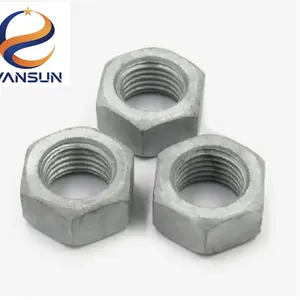 DIN 934 Carbon Steel Yellow Color Zinc Plated Hexagon Nut thumbnail-5