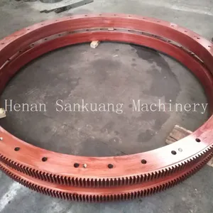 External Gear Slewing Bearing for Automated Warehouse Turntable Systems thumbnail-3