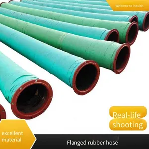 Gas Drainage Rubber Hose, Large-diameter Rubber Hose Specially for Ships, Mud Water Delivery Pipe, Steel Wire Skeleton Mine Hydraulic Pipe thumbnail-3