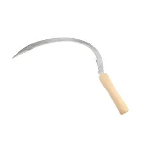 High Quality Carbon Steel Sickle Tool for Farming Gardening Weeding and Crop Harvesting thumbnail-1