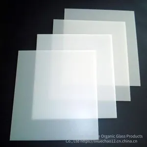 2mm Milky White Single-sided Frosted Acrylic Diffuser Plate, Light Diffuser Plate for Advertising Light Boxes thumbnail-1
