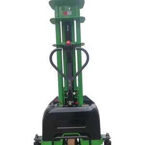 Hot Sale Full Electric Self Loading Stacker Electric Movement and Electric Lifting Forklift Stacker Machine thumbnail-4