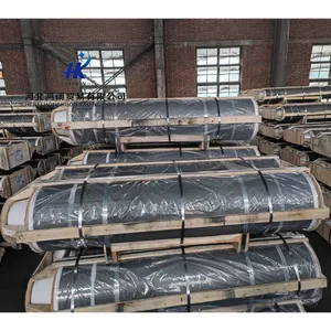 Industrial Graphite Electrode UHP HP RP Dia 300‑700mm for Metallurgical Industry thumbnail-5