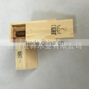 Unfinished Wooden Cigar Box, Wholesale Handmade Cigar Churchill Packaging Box thumbnail-1